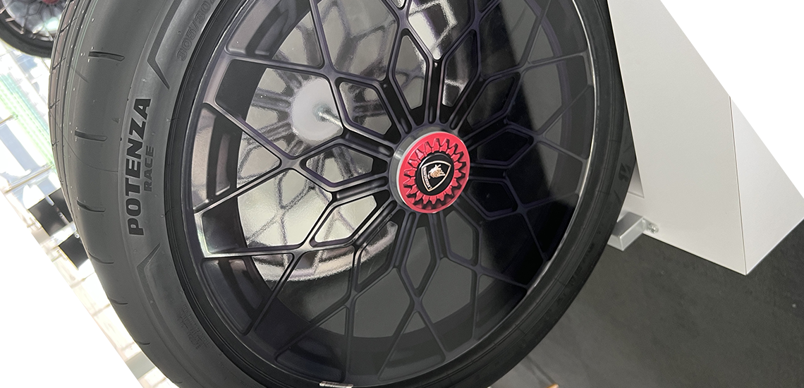 Bridgestone is Tyre Supplier for Lamborghini