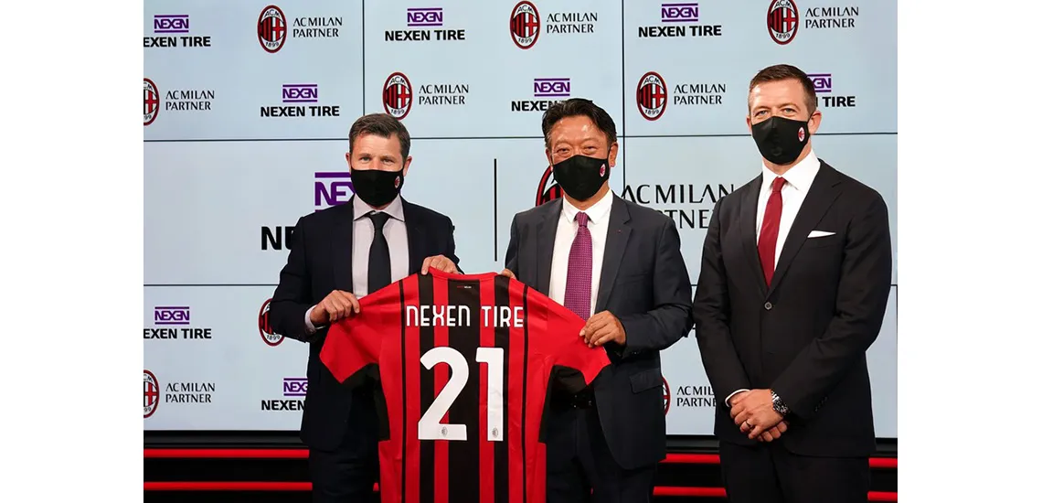 Nexen Tire Partners AC Milan