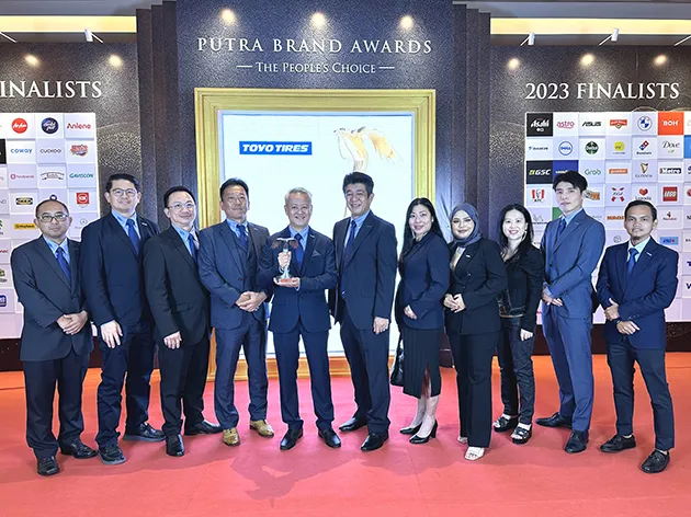 Toyo - Gold- Putra Brand Awards