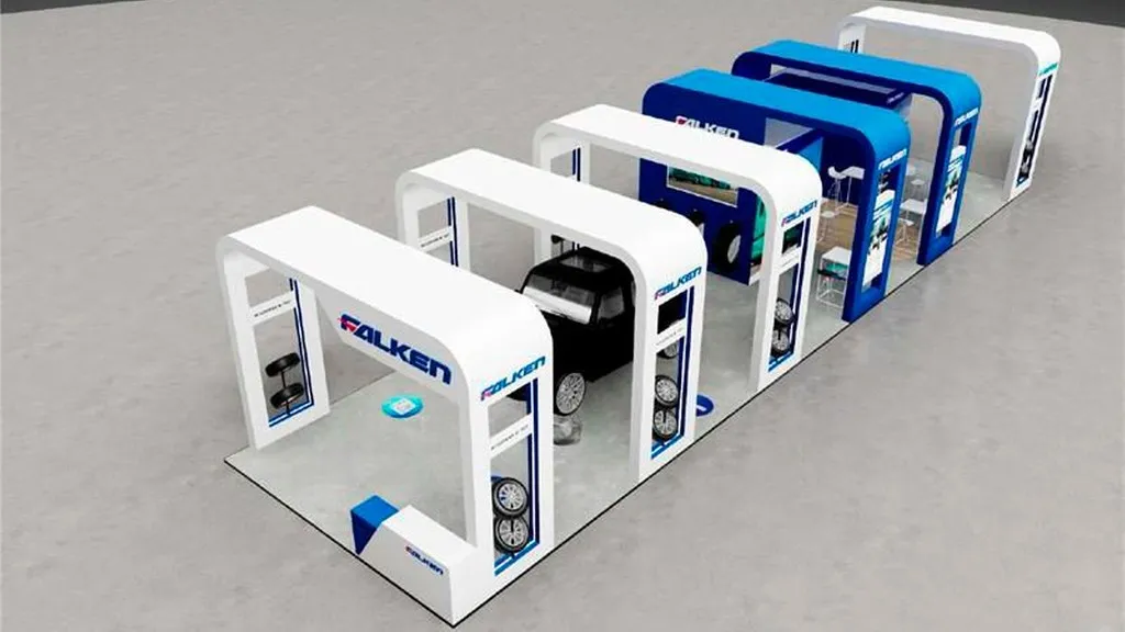 Falken’s stand at Autopromotec 2025 in Bologna