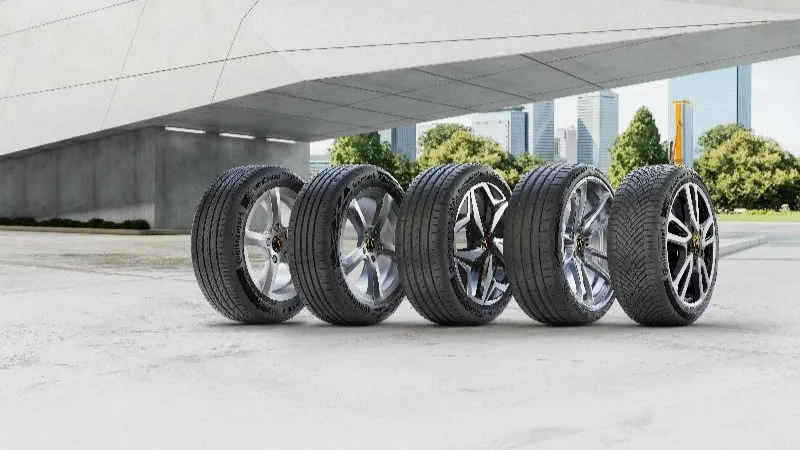 Continental’s award-winning tyre lineup, reflecting the brand’s recognition as Germany’s Quality Winner 2025 for innovation and performance.