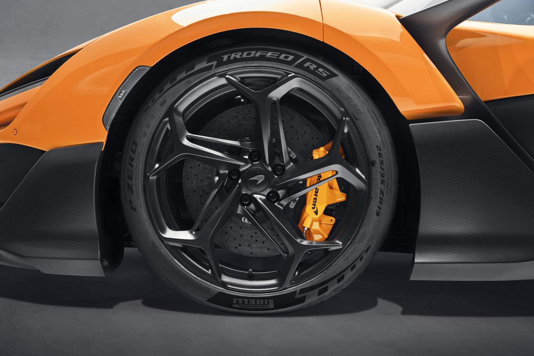 Pirelli P Zero tyres developed for the McLaren W1 supercar