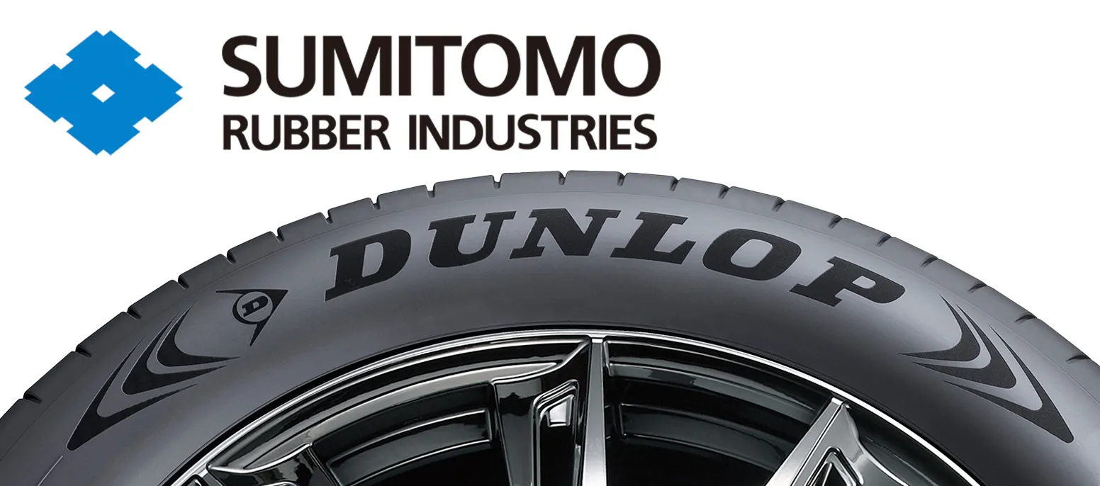 Sumitomo Rubber global Dunlop rebrand 2025