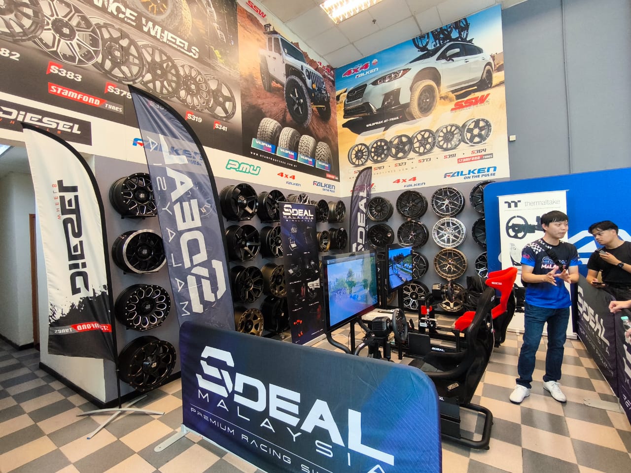 Falken Wildpeak tyres showcased at Jimny event