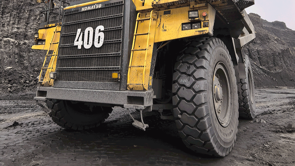 Close-up of cobalt-free multi-alloy steel-cord adhesion system