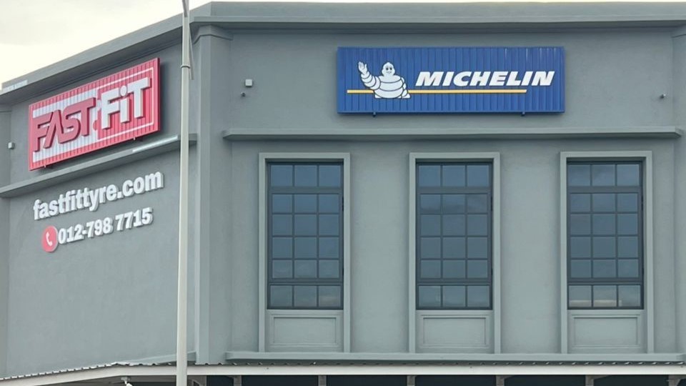 FastFit automotive service store exterior representing Michelin Malaysia's expanded retail network in 2026