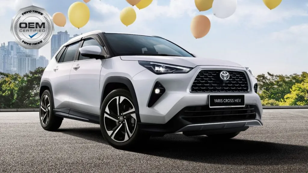 Toyota Yaris Cross comes equipped with the Toyo Proxes R61. (Image: Toyo Tyre Malaysia)
