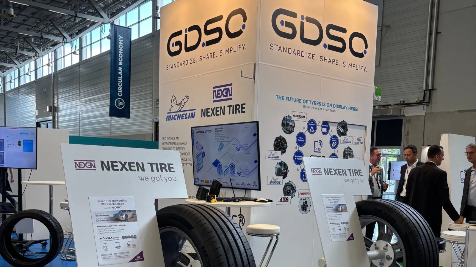 Nexen Tire's booth at The Tire Cologne 2026. (Photo: Nexen Tire)