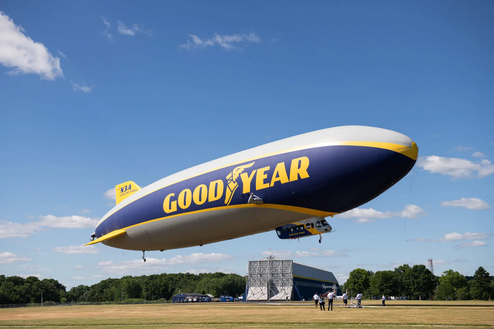 The Goodyear Blimp. (Photo: Goodyear)