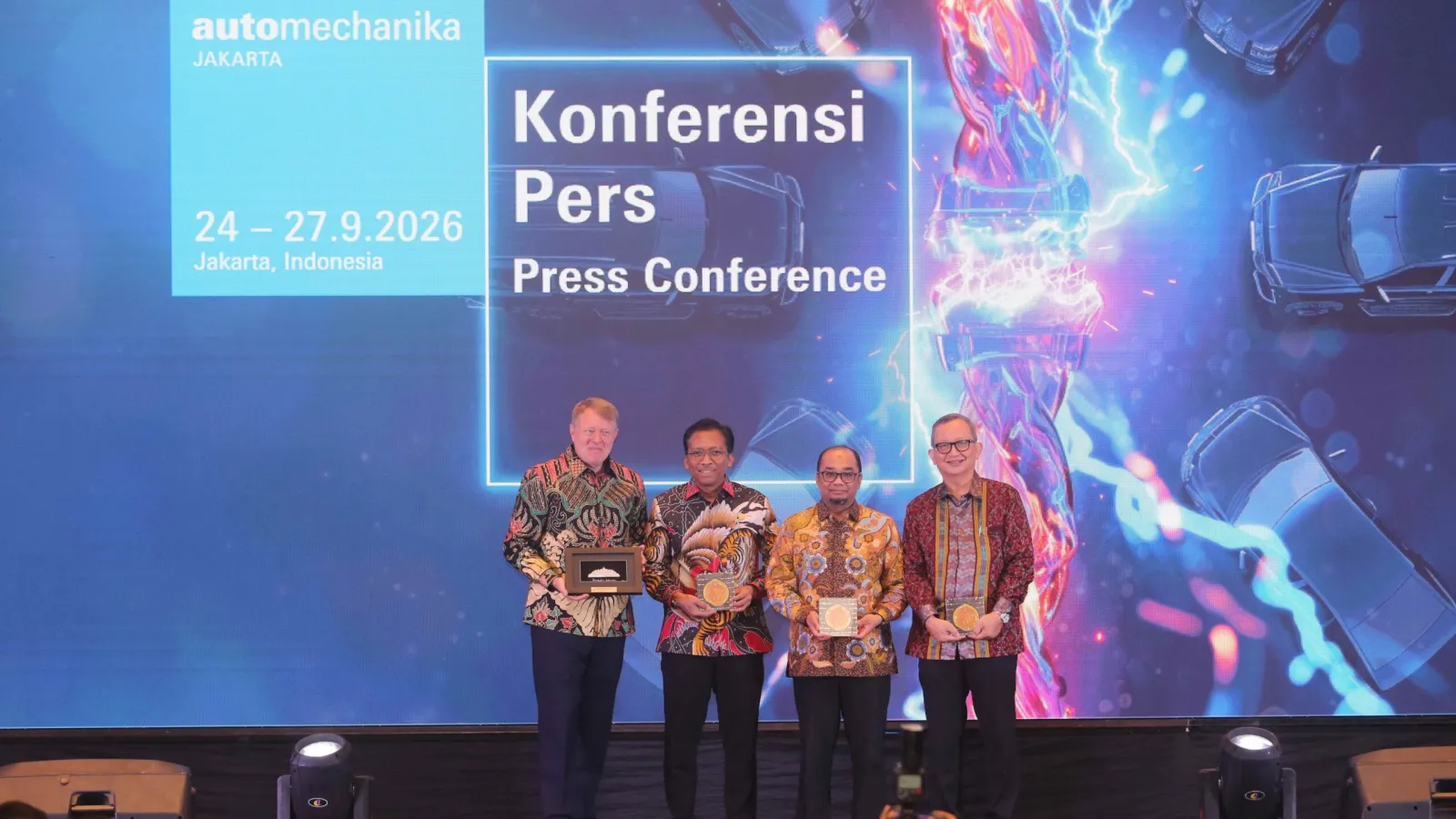Automechanika Jakarta 2026's first press conference. (Photo: Automechanika Jakarta)
